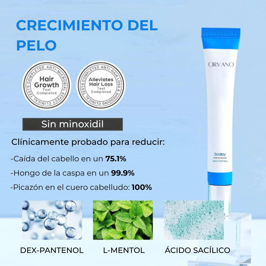 Cirvano™ | Serum de crecimiento de pelo y anticaída