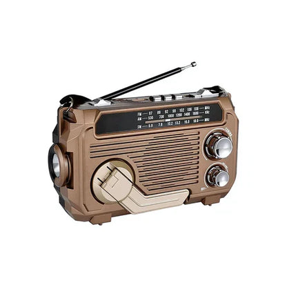 StormGuard | Radio de emergencia con powerbank y placa solar