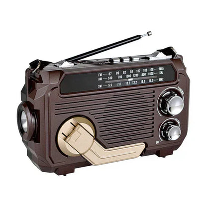 StormGuard | Radio de emergencia con powerbank y placa solar