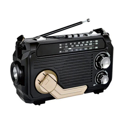 StormGuard | Radio de emergencia con powerbank y placa solar